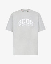 GCDS Logo Lounge T-Shirt - Grey | GCDS