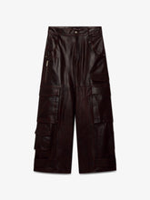 Rub-Off Leather Ultracargo - Bordeaux | GCDS