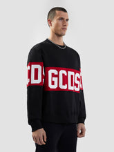 Band Logo Crewneck - Black | GCDS