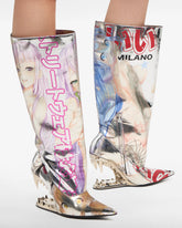 Morso Hentai Wide Boots - Multicolor | GCDS