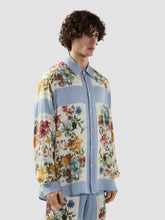 Floral Shirt - Baby Blue | GCDS