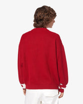 Gcds wool low band sweater - Red | GCDS