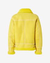 Shearling Jacket - Yellow | GCDS