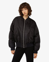 Gcds Monogram Bomber - Black | GCDS