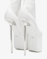 Pole Boots - White | GCDS