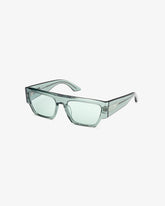 Geometric sunglasses GD0064 - Shiny Transparent Mint | GCDS