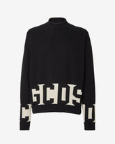 Gcds Cotton Low Band Sweater - Black | GCDS