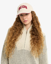 Cappello Da Baseball GCDS Logo Lounge - Beige | GCDS