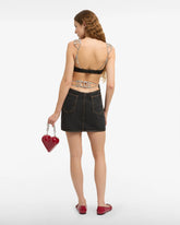 Choker Denim Skirt - ALL FULL PRICE | GCDS