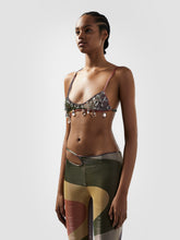 Reggiseno con gocce Sita in lamé Rainbow - Abbigliamento Donna | GCDS