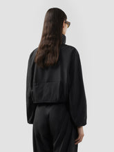 Giacca a vento crop in nylon Essentials - Abbigliamento Donna | GCDS